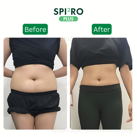 Customer before and after