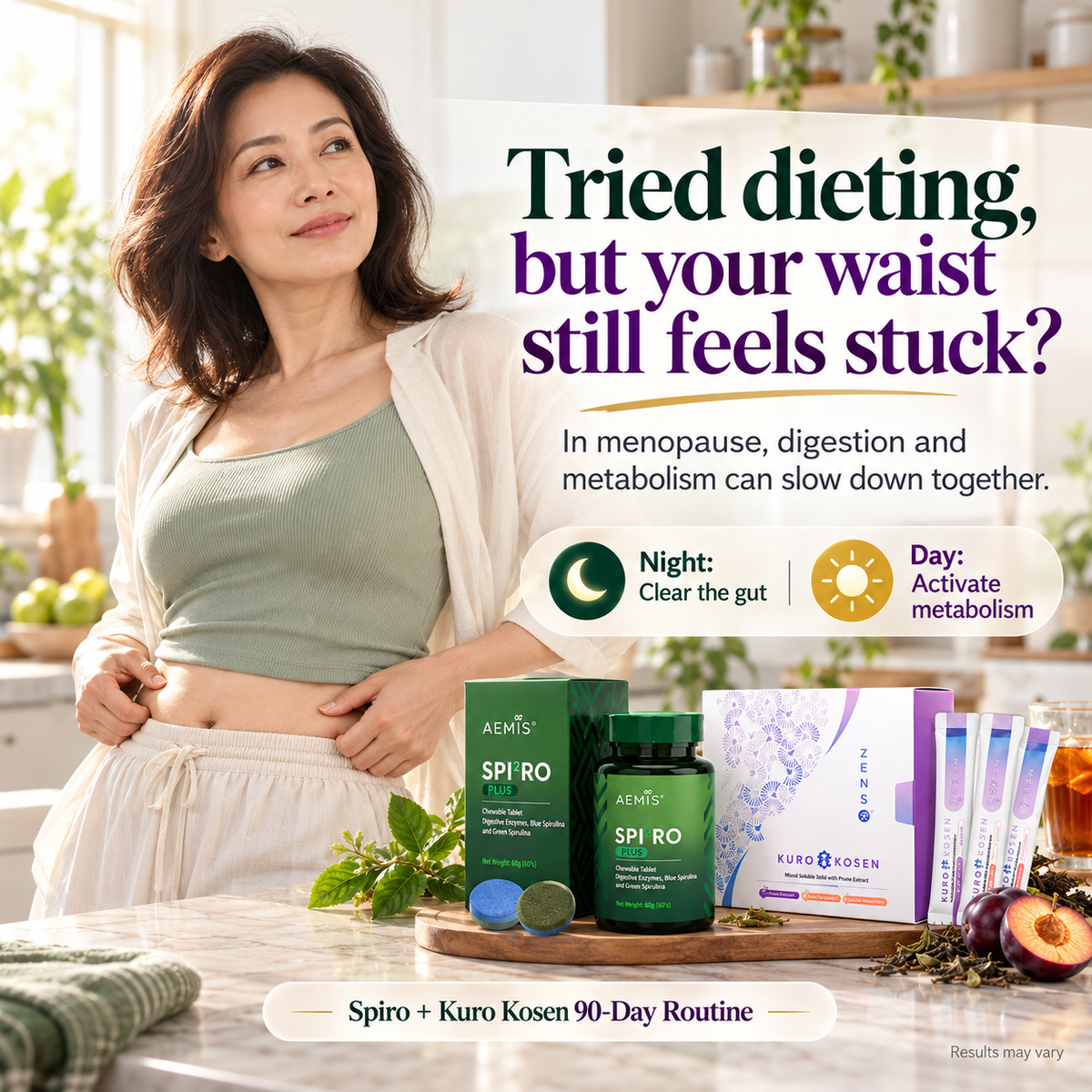 Spiro Plus and Kuro Kosen Belly Reset Duo